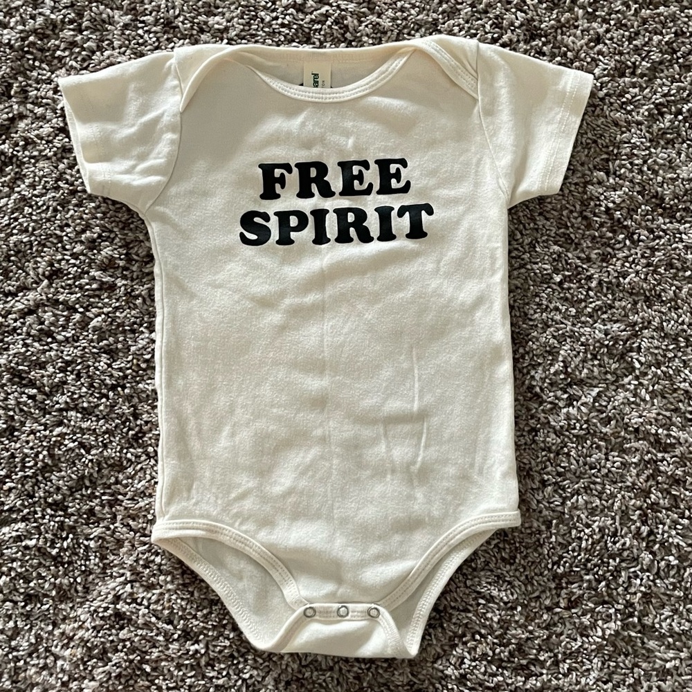Savage Seeds Free Spirit Organic Cotton Bodysuit